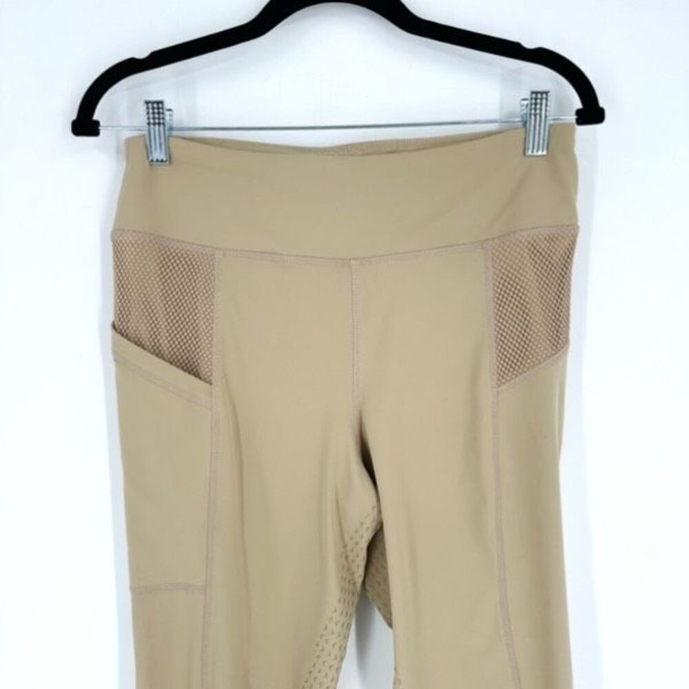 HR FARM Equestrian‎ Silicone Gel Grip Horseback Riding Leggings Medium - Picture 7 of 11
